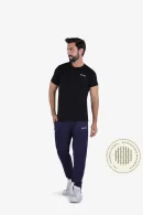 Black Athleisure T-Shirt