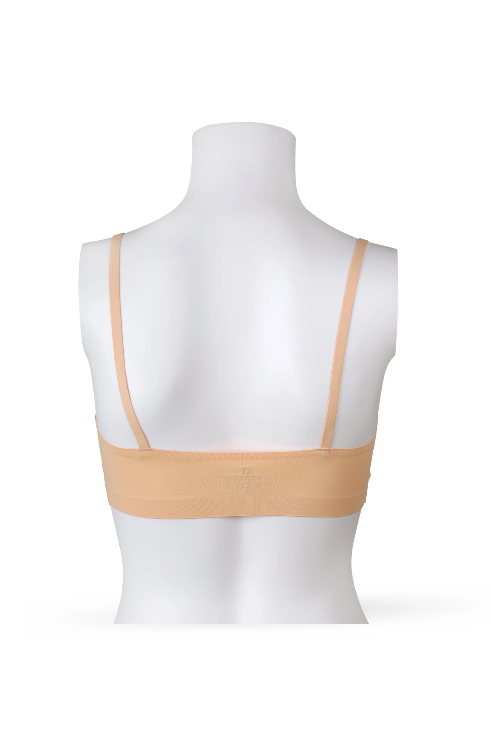 YesEco Women's Nude Innerwear Seamless Bra | Comfortable, Soft, Stretchable and Lightweight | Sustainable Fabric | 85% Recycled Polyamide, 15% Elastane - Image 3