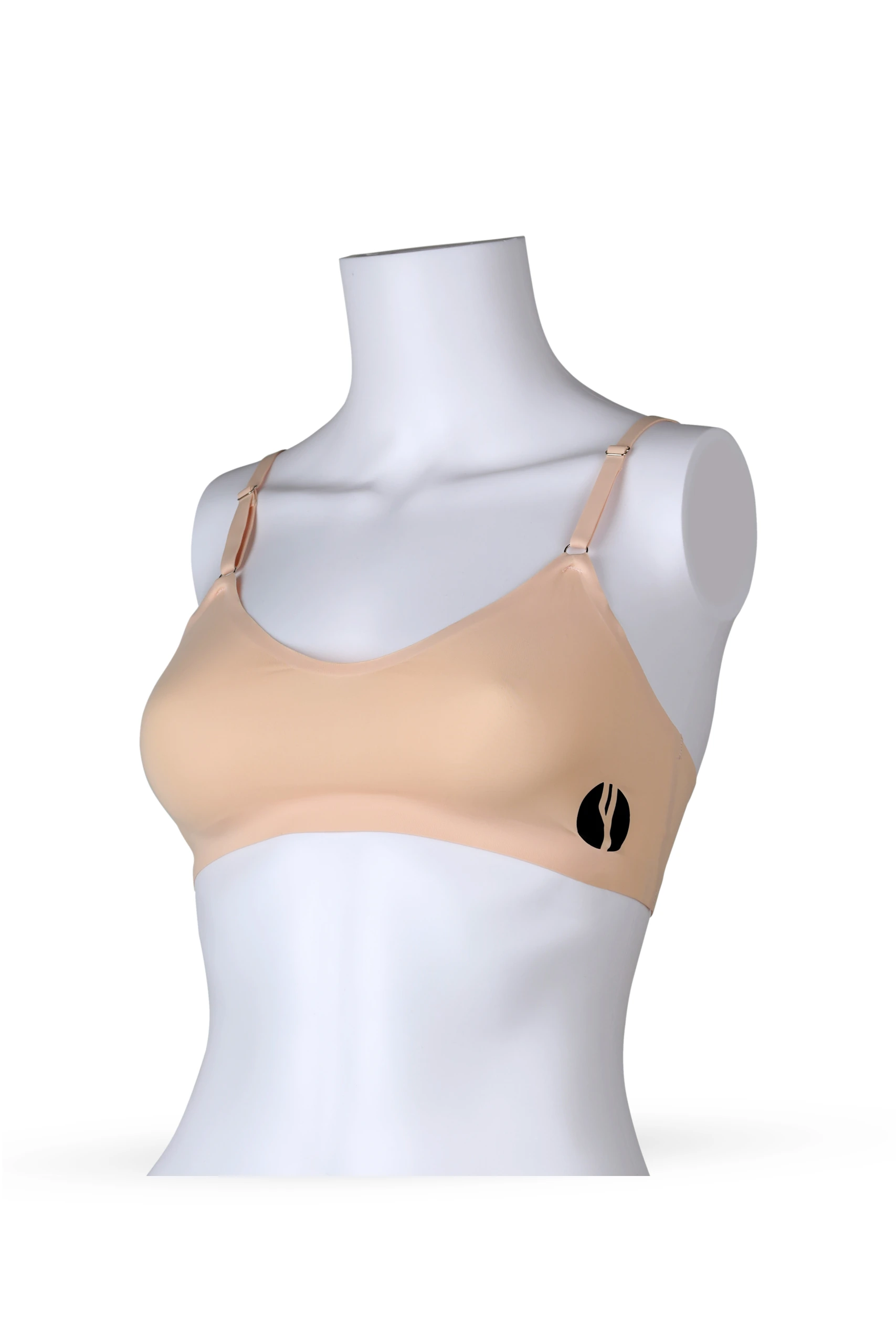 YesEco Women's Nude Innerwear Seamless Bra | Comfortable, Soft, Stretchable and Lightweight | Sustainable Fabric | 85% Recycled Polyamide, 15% Elastane - Image 2